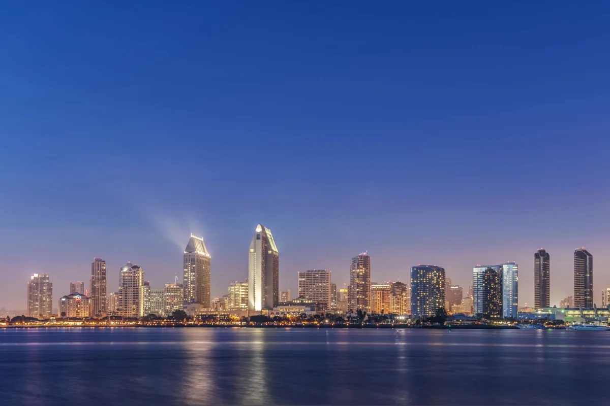 skyline-at-twilight-san-diego-coronado-island-california